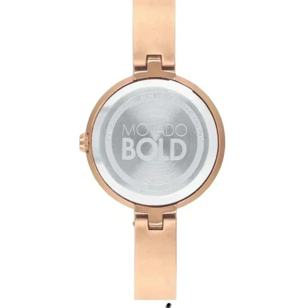 MOVADO BOLD Women's Stainless Steel Mother of Pearl watch. - Picture 4 of 6